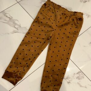 GAP Brown Polka Dot Kids Joggers